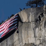Upside-Down American Flag Displayed at Yosemite National Park in Protest