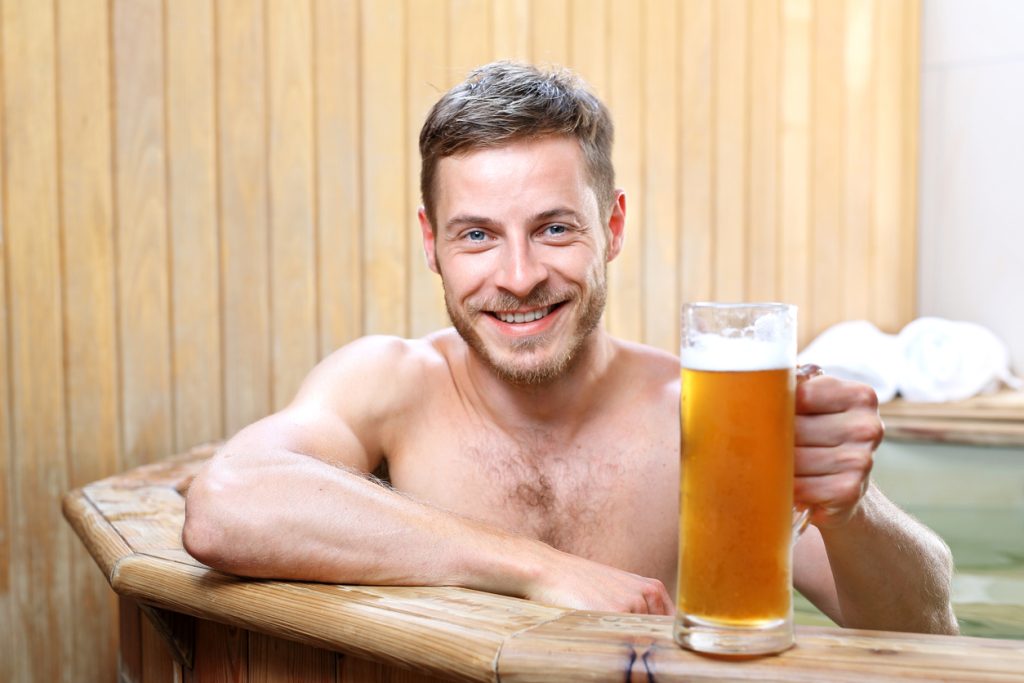 The Wellness Benefits of Beer Bathing