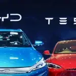 Tesla Faces Fierce Competition as BYD Surpasses Key Milestone