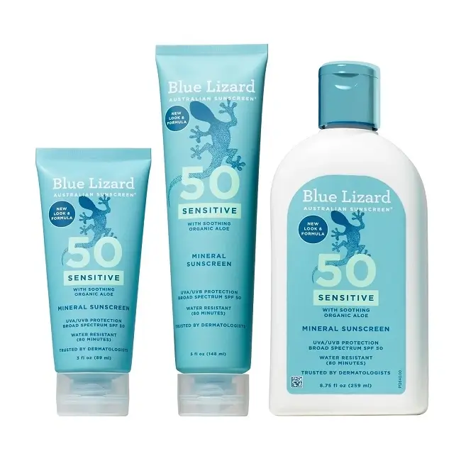 Blue Lizard Sensitive Mineral Sunscreen SPF 50+
