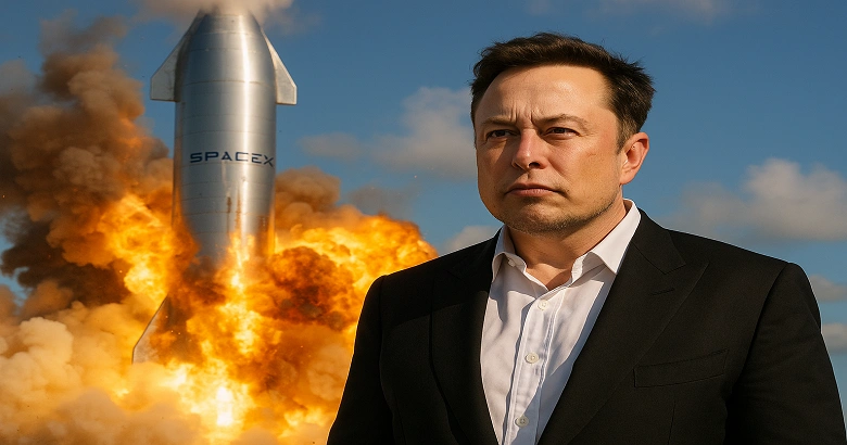 SpaceX Starship Explodes