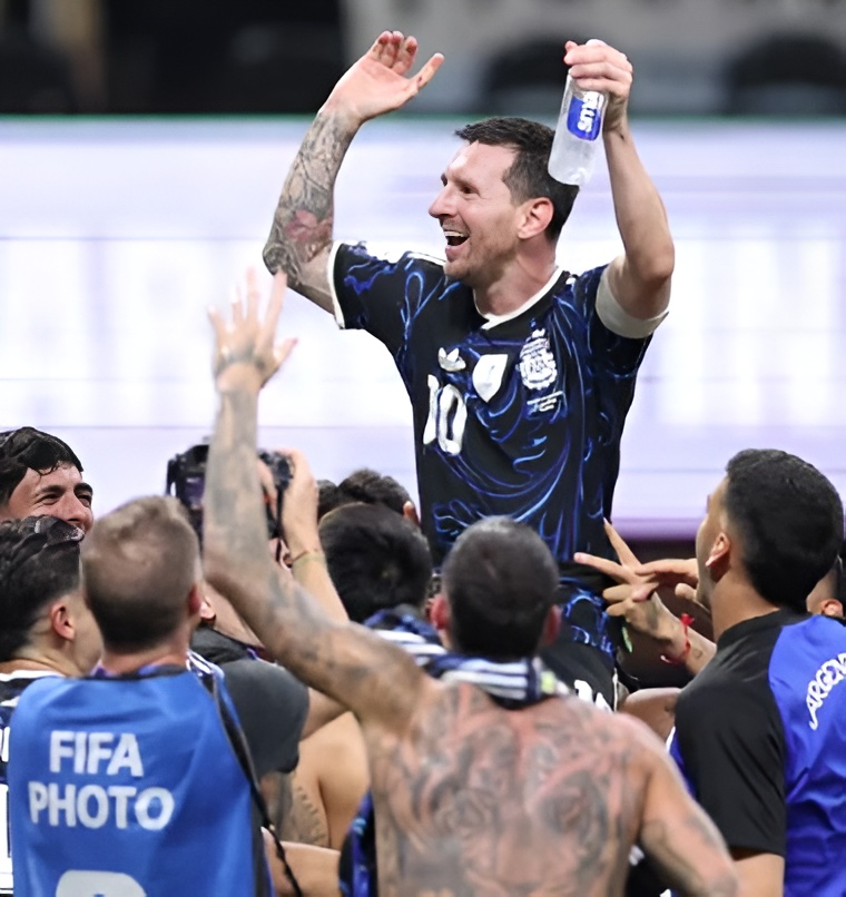 Messi and Argentina Stun England