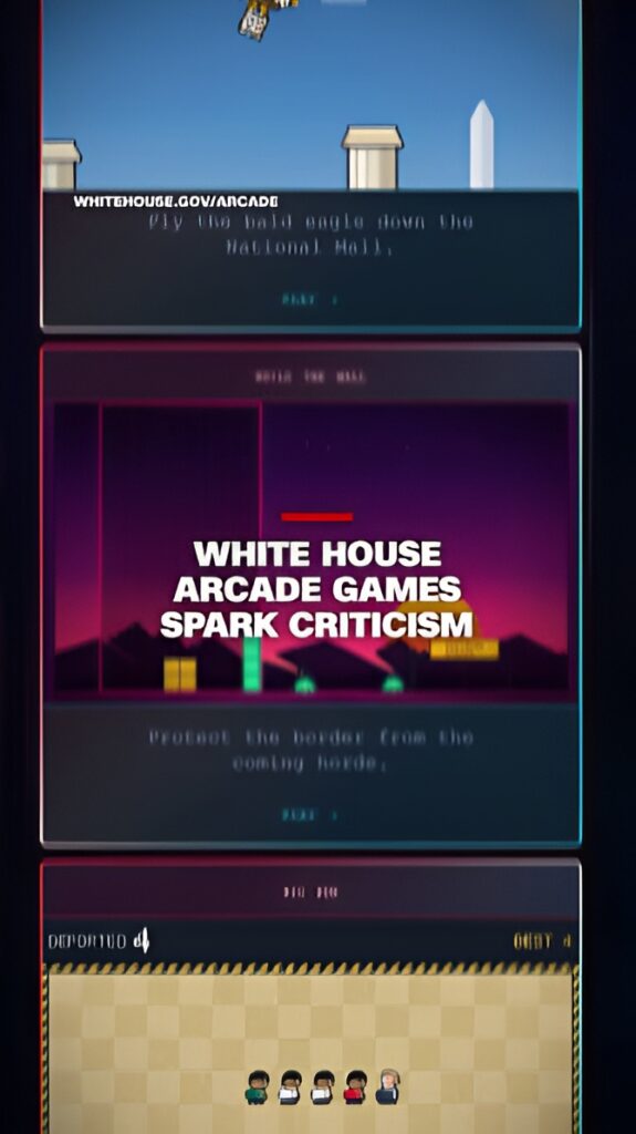 White House arcade games